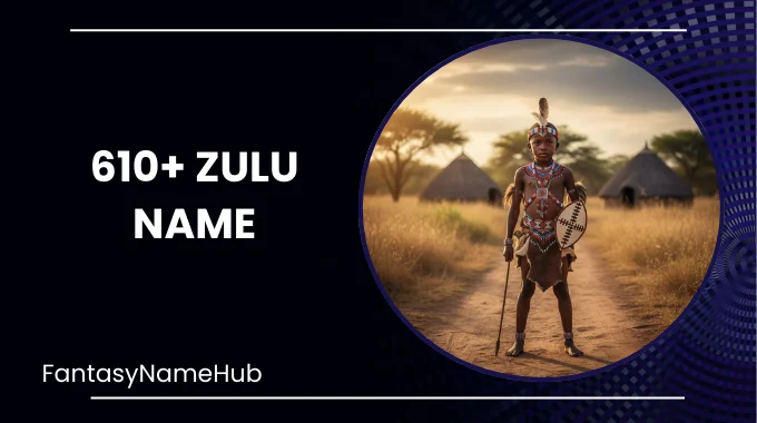 Zulu Names Generator