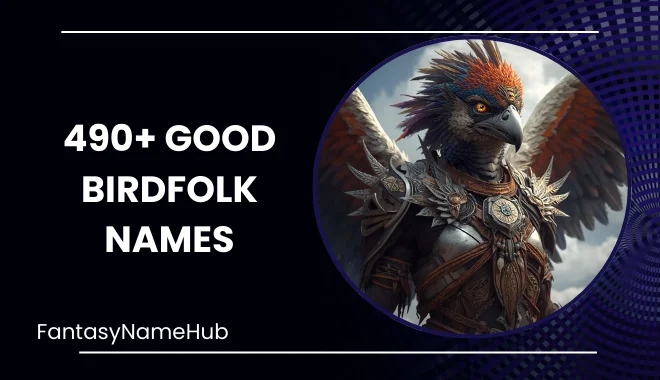 Birdfolk Names Generator