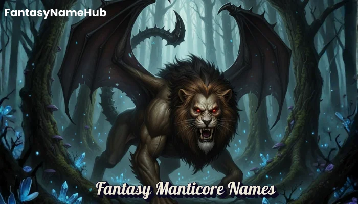 Fantasy Manticore Names