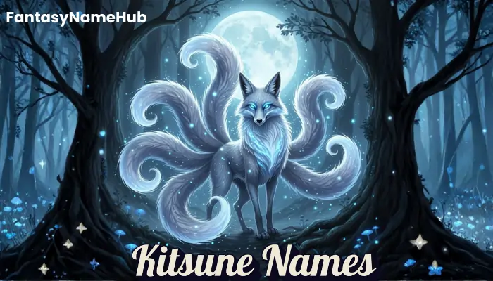 Kitsune Names Mythology