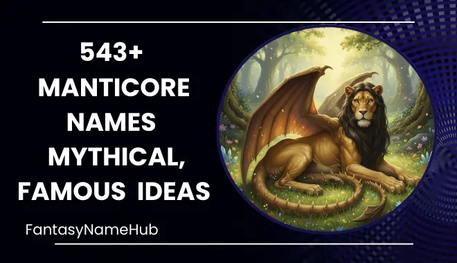 Manticore Names 5e