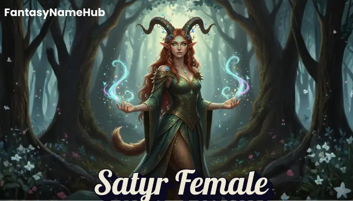 Satyr Names Female