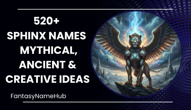 Sphinx Names Generator