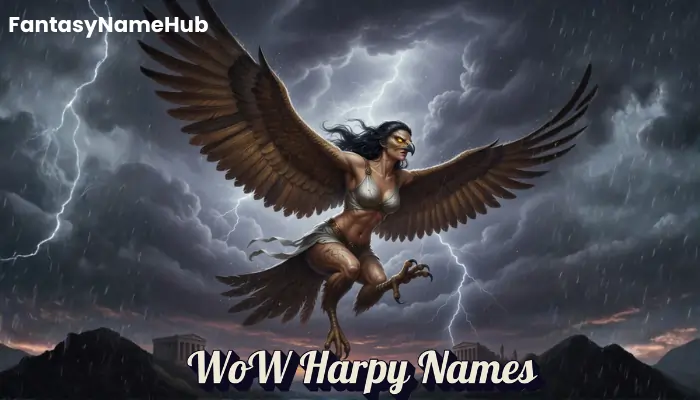 WoW Harpy Names WoW Harpy Names