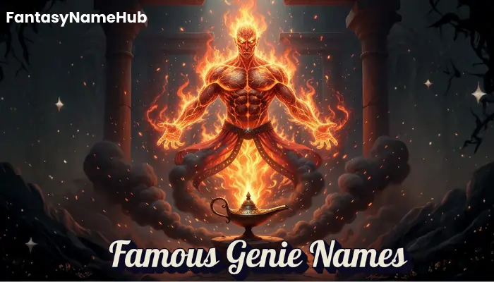 Famous Genie Names
