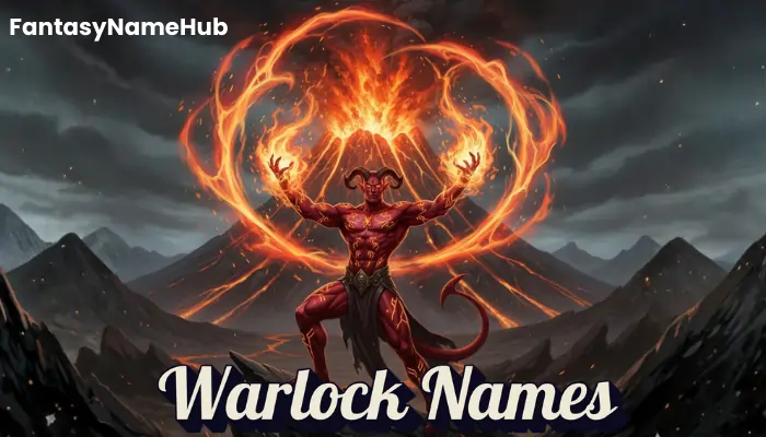 Male Warlock Names