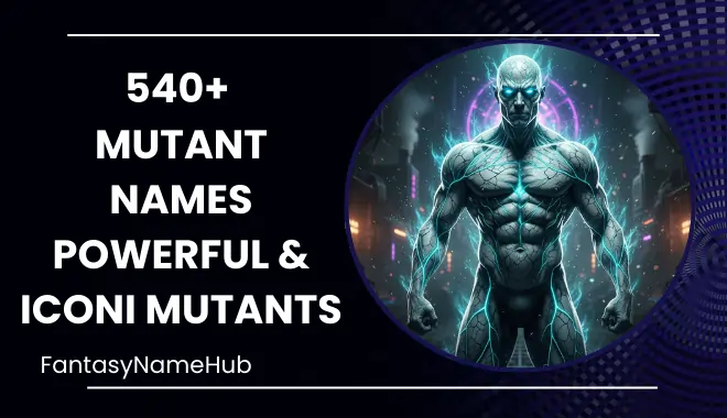 Mutant Names Generator