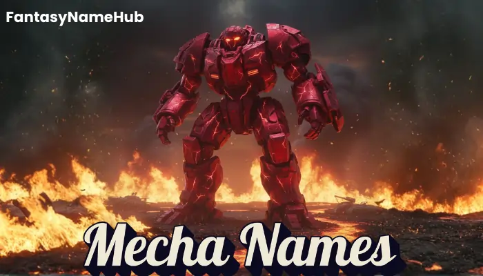 Unique Mecha Names