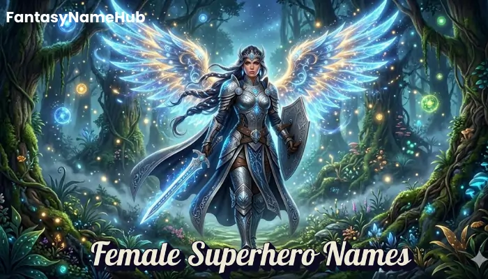 Famous Female Superhero Names Famous Female Superhero Names