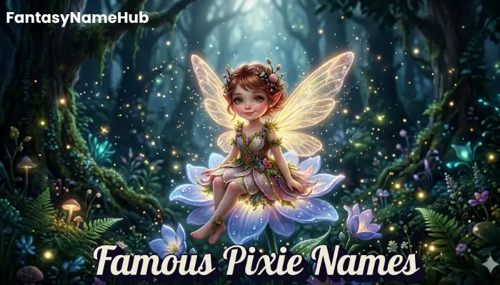 Famous Pixie Names Famous Pixie Names