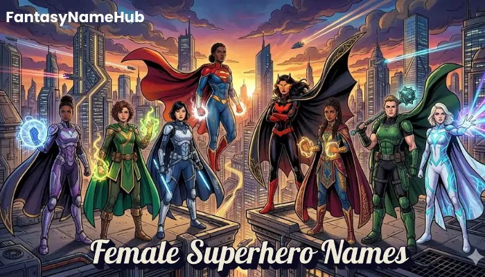 Female Superhero Names in Movies Female Superhero Names in Movies