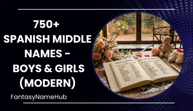 Spanish Middle Names Generator