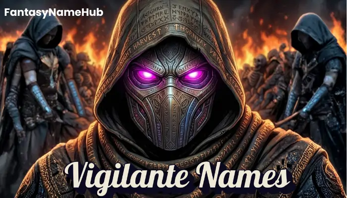Vigilante Names DC