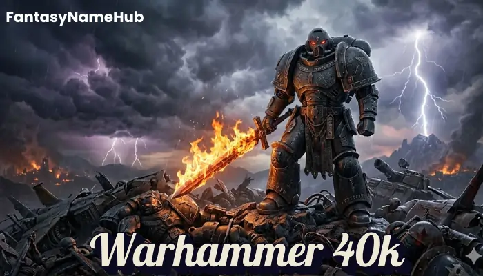 Warhammer 40k Names Space Marine
