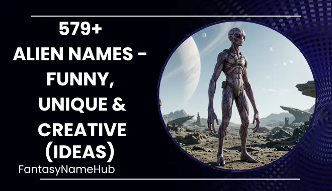 Alien Names Generator