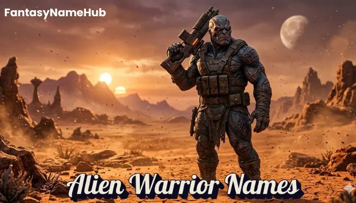 Alien Warrior Names Alien Warrior Names