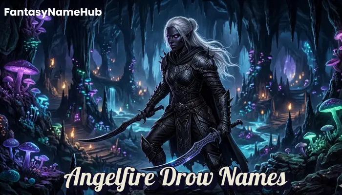 Angelfire Drow Names