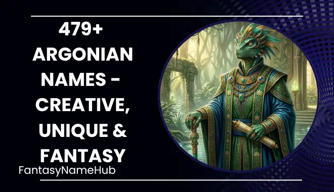 Argonian Names Generator