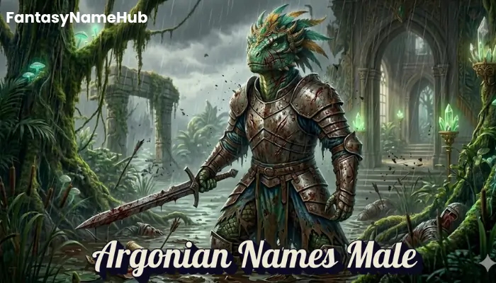Argonian Names Male