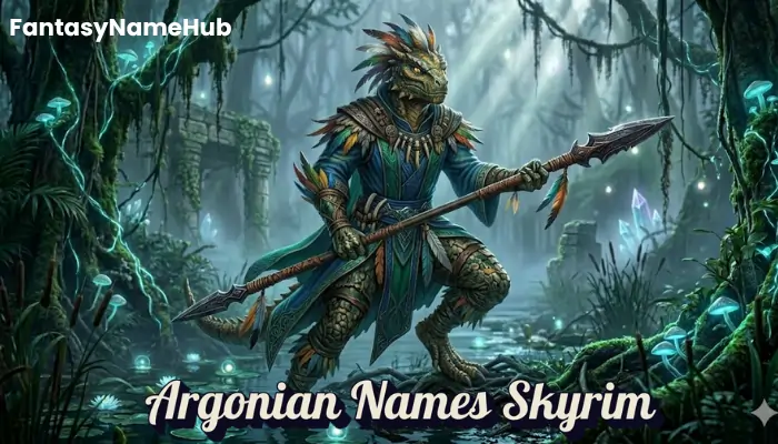 Argonian Names Skyrim