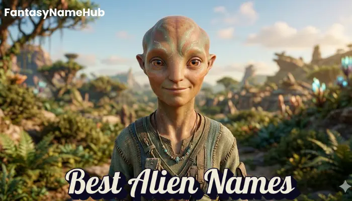 Best Alien Names Best Alien Names