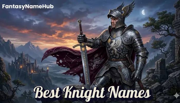 Knight Names for Dogs