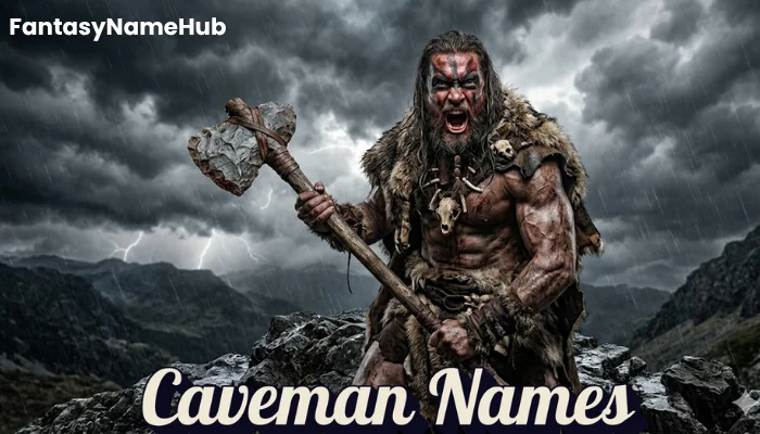 Spongebob Caveman Names