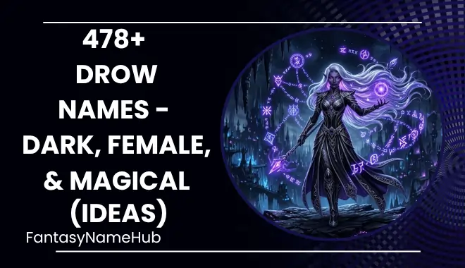 Drow Names Generator