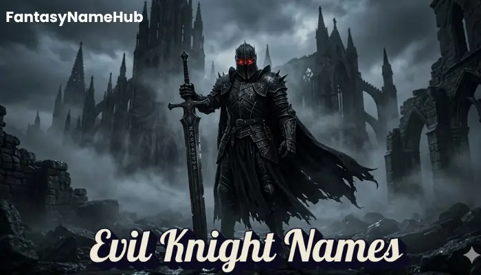 Evil Knight Names