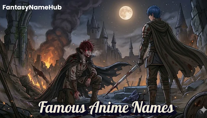 Famous Anime Names