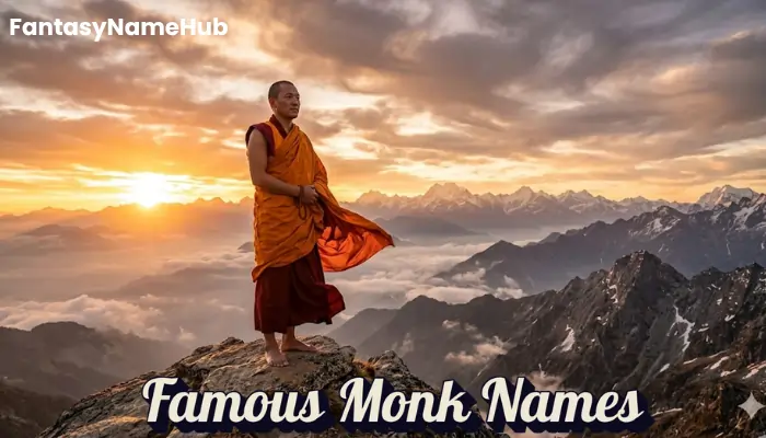 Famous Monk Names