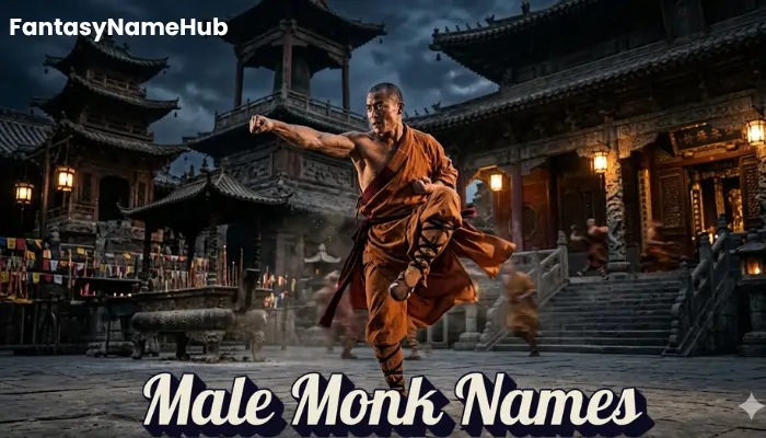 Male Monk Names