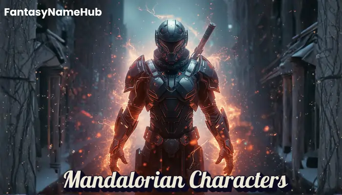 Mandalorian Characters Names