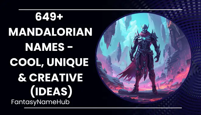 Mandalorian Names Generator