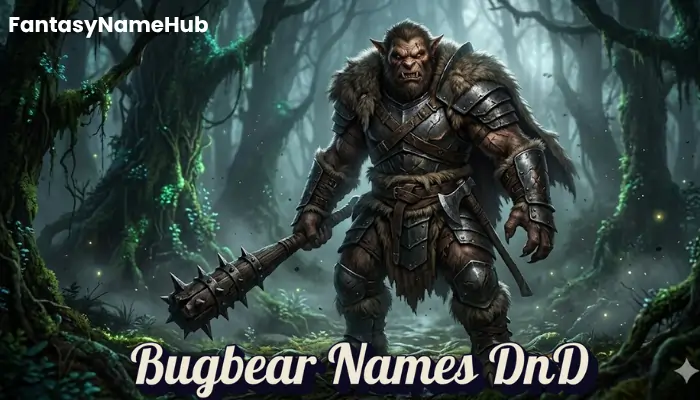 Bugbear Names DnD