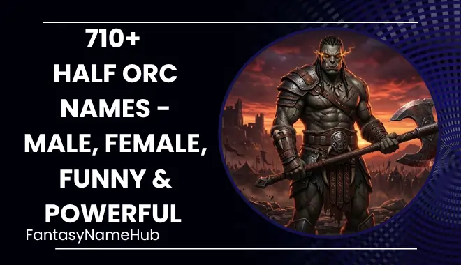 Half Orc Names Generator