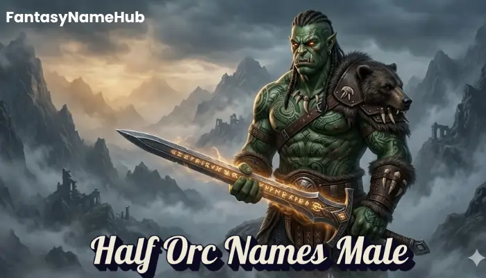 Half Orc Names Male