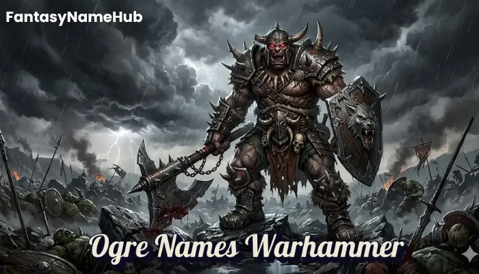 Ogre Names Warhammer