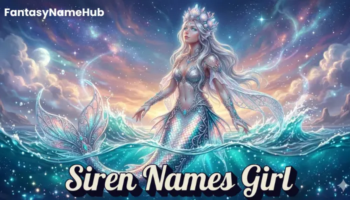Siren Names Girl