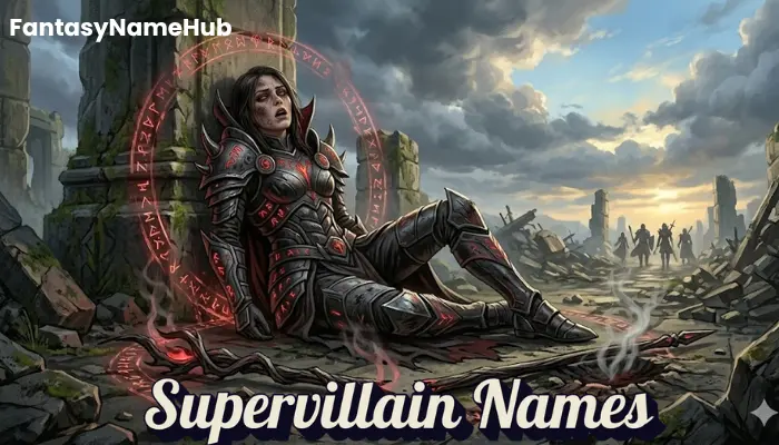 Supervillain Names Reddit