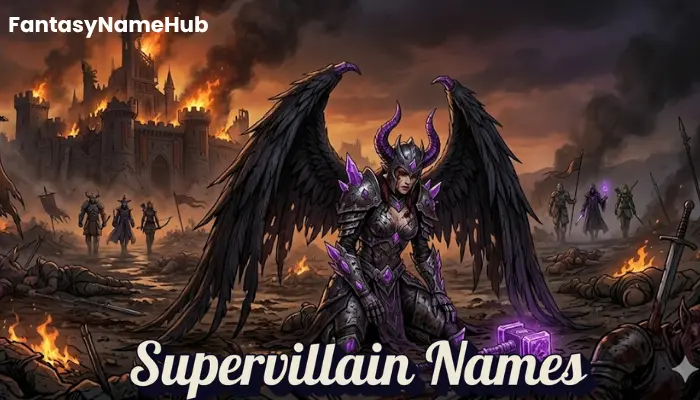 Supervillain Names Marvel