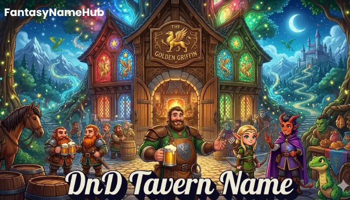 DnD Tavern Name Generator DnD Tavern Name Generator