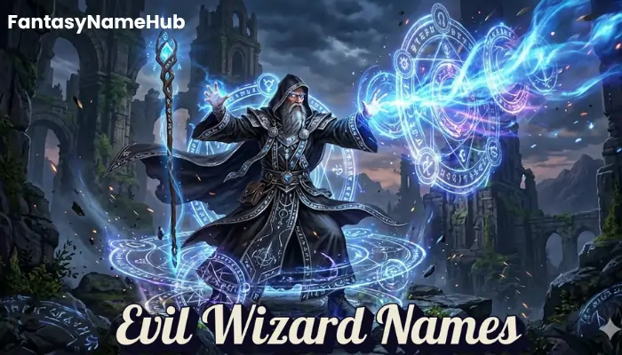 Evil Wizard Names