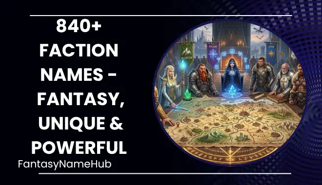 Faction Name Generator Faction Name Generator