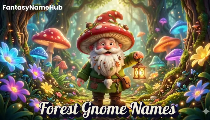 Forest Gnome Names Forest Gnome Names