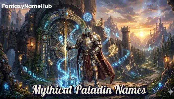 Mythical Paladin Names