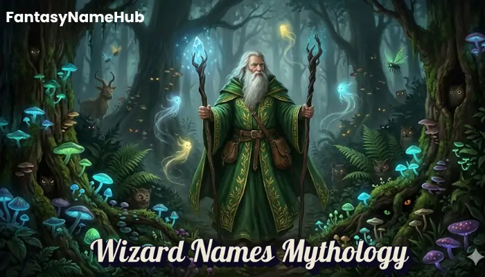 Wizard Names Mythology